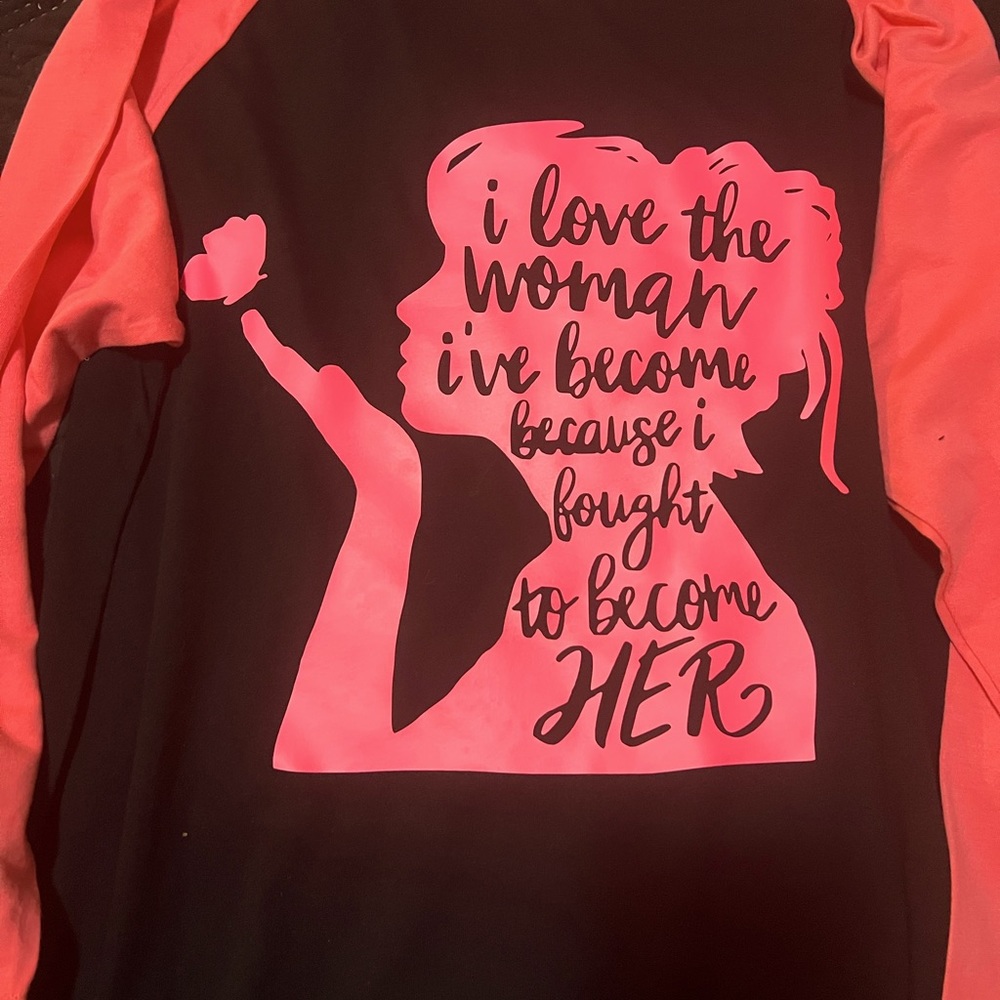 Hot Pink Raglan